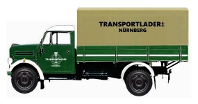  NA88442 - H0 - Borgward B 1250 Transportlader AG